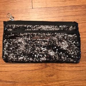 Victoria’s Secret sequin clutch pouch